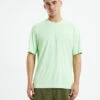 Afends Horizon Hemp Retro Fit T-Shirt Lime Green