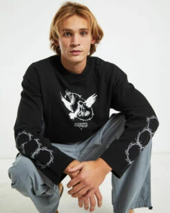 Duality Long Sleeve T-Shirt Black