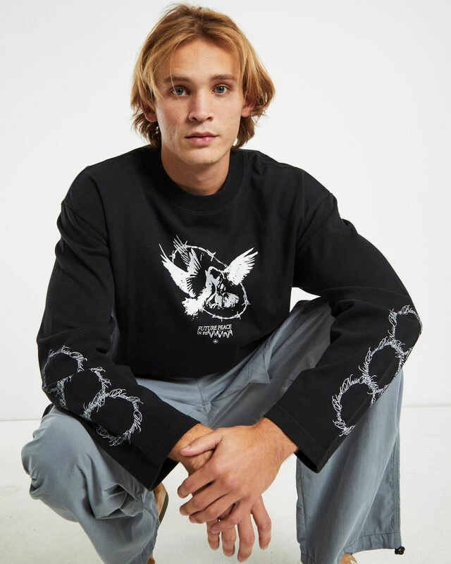 Duality Long Sleeve T-Shirt Black 3 Duality Long Sleeve T-Shirt Black