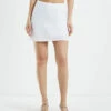 Ella Linen A-Line Mini Skirt White 2 Ella Linen A-Line Mini Skirt White -Insight Shop 1 49650
