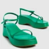 Lola Flatform Sandals Fern Green -Insight Shop 1 49917