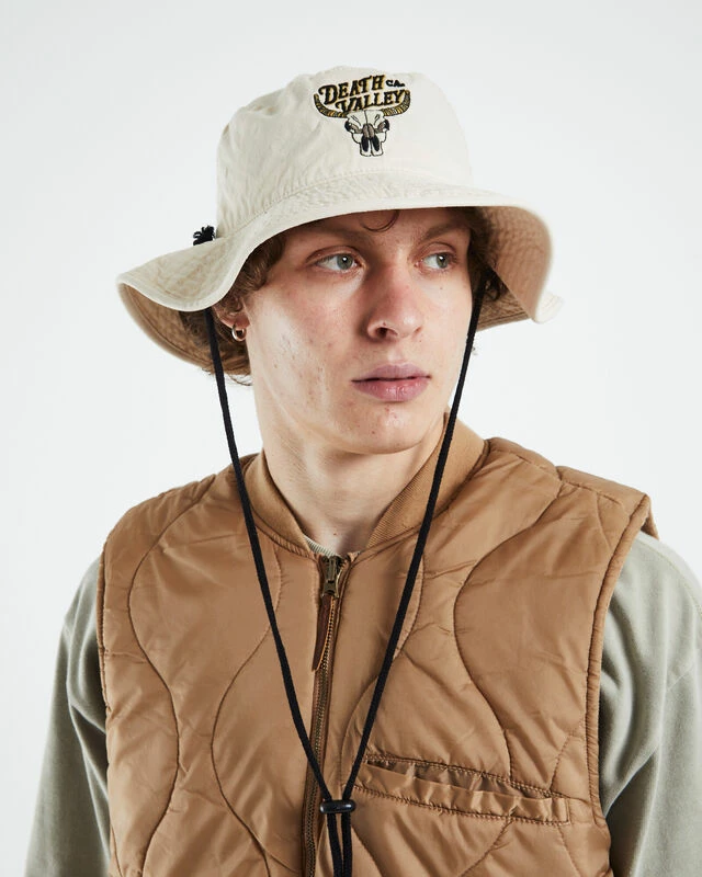 AMERICAN NEEDLE Death Valley Wide Brim Hat Cream 3 AMERICAN NEEDLE Death Valley Wide Brim Hat Cream