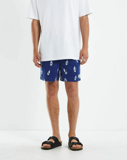 Sloop 16" Volley Boardshorts Navy -Insight Shop 1 50659