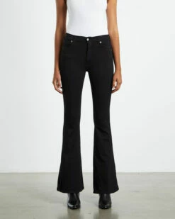 Dr. Denim Macy Flare Jeans Black