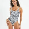 Backless Duo One Piece Bronco Black/White -Insight Shop 1 51499