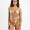 Long Triangle Bikini Top Tropics Multi -Insight Shop 1 51517