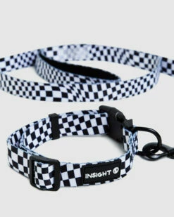 Insight Tripped Out Dog Collar And Lead Set