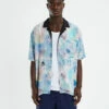 Insight Mutilated Short Sleeve Resort Shirt Multi -Insight Shop 1 52139
