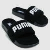 Puma Leadcat Sherpa Slides Black/White -Insight Shop 1 52229