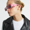 Le Specs The Impeccable Solid Sunglasses Bubblegum Pink/Smoke Mono