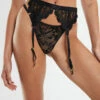 Rico Lace Suspender Belt Black 2 Rico Lace Suspender Belt Black -Insight Shop 1 52521