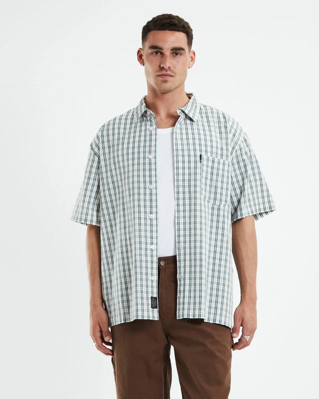 Skate Short Sleeve Shirt Teal 3 Skate Short Sleeve Shirt Teal