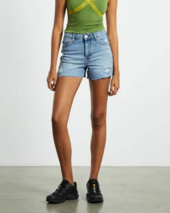 BDG Urban Outfitters BDG Aline Cutoff Denim Shorts Mid Vintage Blue