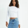 Luxe Knitted Long Sleeve White 2 Luxe Knitted Long Sleeve White -Insight Shop 1 54561