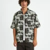 Afends Jungle Hemp Short Sleeve T-Shirt Earth Camo -Insight Shop 1 54711