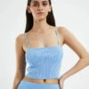 Charlotte Knit Cami Blue -Insight Shop 1 55698