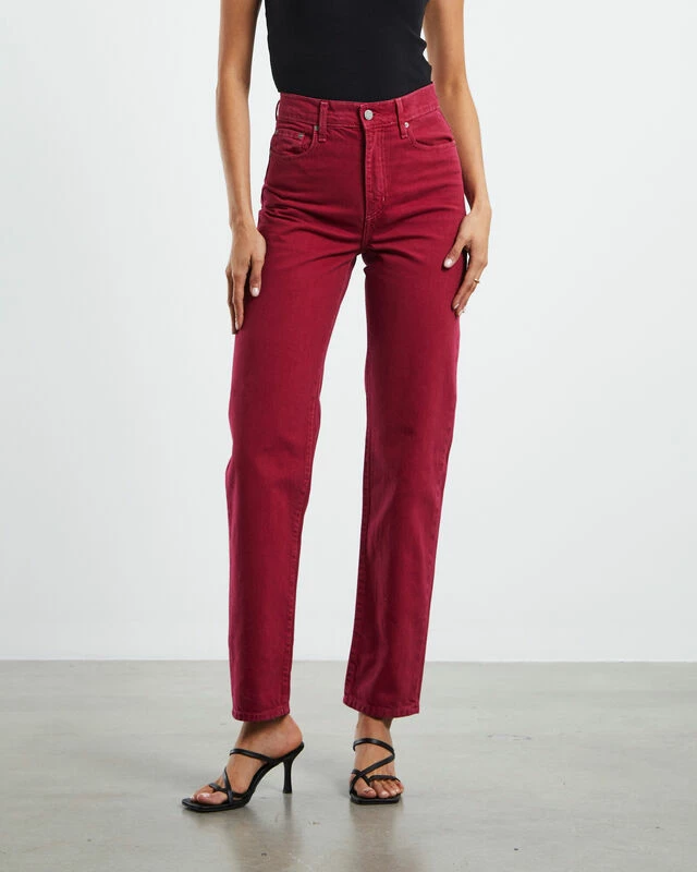 Andi Jeans Cherry Red 3 Andi Jeans Cherry Red