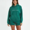 State Oversized Hoodie Green