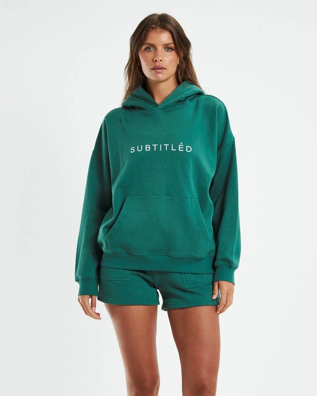 State Oversized Hoodie Green 3 State Oversized Hoodie Green