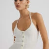 Arles Dress Off White