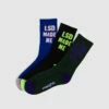 Insight LSD Made Me Socks 3 Pack Assorted