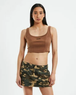 Lady Tank Top Brown