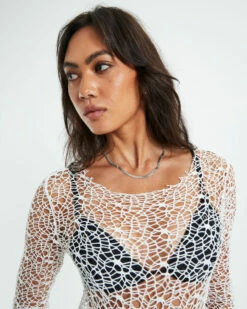 Slippery Snake Chain Necklace Silver