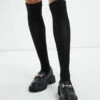 Knee High Socks Black 1 Knee High Socks Black -Insight Shop 1 57627
