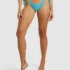 Rhythm Terry Tie Side Bikini Bottoms Maui Blue -Insight Shop 1 57892