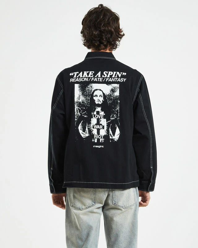 Insight Spinners Jacket In Black 3 Insight Spinners Jacket In Black