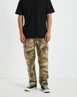 Abstract Camo Cargo Pants