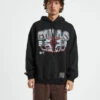 Mitchell & Ness Glow Arch Hoodie Chicago Bulls Faded Black