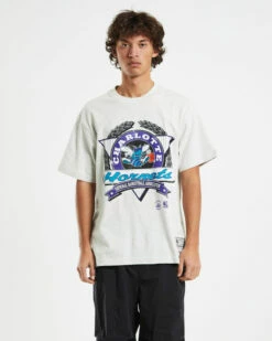 Mitchell & Ness Bash T-shirt Charlotte Hornets Silver Marle