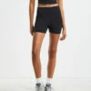 Pocket Seam Shorts Black/White -Insight Shop 1 59503