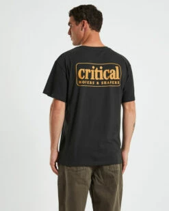 Shaker Short Sleeve T-Shirt Black