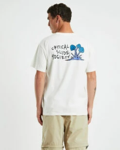 Triplet Short Sleeve T-Shirt White