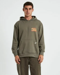 Nourish Hoodie Putty Green