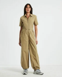 Insight Riley Tech Boiler Suit Beige