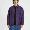 Newcastle Long Sleeve Shacket In Purple -Insight Shop 1 62192