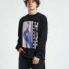 Huf X Pleasures Light Up Jacquard Long Sleeve Knit Black -Insight Shop 1 6742