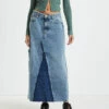 BDG Urban Outfitters BDG Denim Midi Skirt In Blue -Insight Shop 1 73056