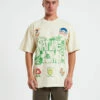 MARKET Nature Is Home Short Sleeve T-Shirt In Sand