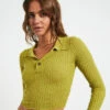 Tori Textured Button Top Moss 2 Tori Textured Button Top Moss -Insight Shop 1 73720