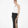 Studio Marta Ruffle Skirt In Black