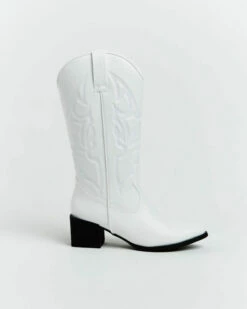 Ranger Cowboy Boot In White