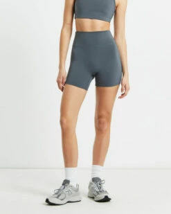 Hot Shorts In Charcoal Grey