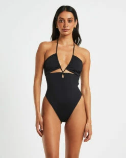 Bandeau One Piece In Black