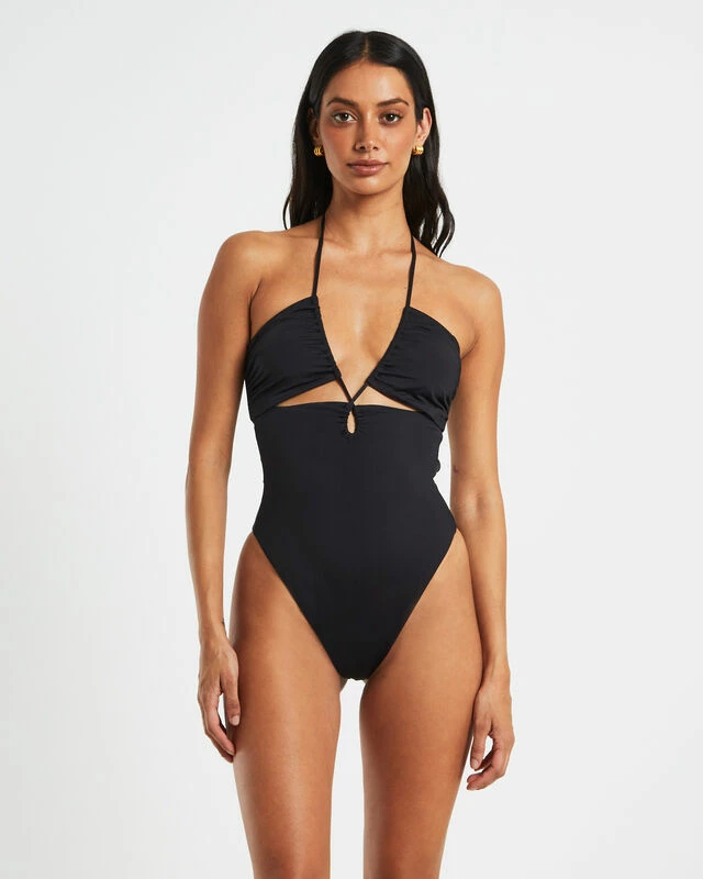 Bandeau One Piece In Black 3 Bandeau One Piece In Black