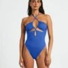 Bandeau One Piece In Cobalt Blue 2 Bandeau One Piece In Cobalt Blue -Insight Shop 1 74976