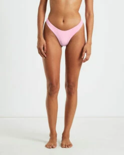 Thong Bikini Bottoms In Pink